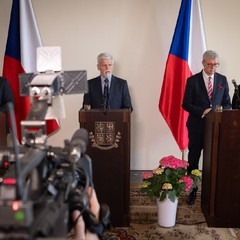 Prezident republiky přijal Mariana Jurečku a zástupce opozice 