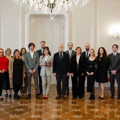 Prezident republiky přijal finalisty ankety Zlatý Ámos 
