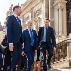 Pracovní návštěva prezidenta republiky v Sasku, 15.3. 2024, foto: Tomáš Fongus