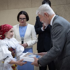 Návštěva prezidenta republiky ve Zlínském kraji, ZŠ a MŠ Mysločovice, 16.4.2024, foto: Zuzana Bönisch