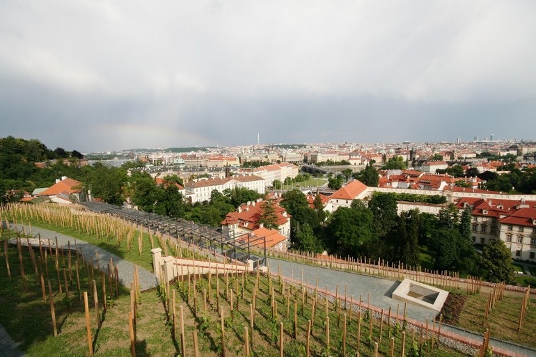 Svatováclavská vinice a Richterova vila