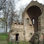 Ruiny paláce císaře Barbarossy, středověký Valkhof, Nijmegen. Zdroj: Bureau Archaeology and Monuments, City of Nijmegen