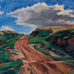 Václav Rabas (1885-1954), Summer landscape, oil on canvas, 71,5 x 93,5 cm, 1930