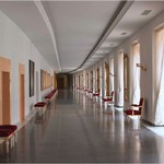 Široká chodba ve Středním křídle Nového královského paláce, 1956–1967