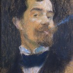 Jan Preisler (1872 – 1918), AUTOPORTRÉT, pastel na papíře, 33 x 24 cm, 1899, Sbírky Pražského hradu