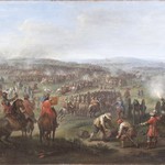 Bitva na Bílé Hoře dne 8. listopadu 1620, asi dvacátá léta 17. století, olej, plátno, ze sbírek: Ingolstadt, Bayerisches Armeemuseum