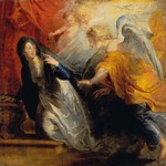 Peter Paul Rubens, Zvěstování Panně Marii, olej na plátně; Sbírky Pražského hradu, HS 260; © Správa Pražského hradu