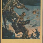 Leslie Oliphant. Back them up! Britain´s new Airborne Army goes into action in Europe, Great Britain, 1944, offset, MHI collection