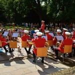 Koncert Hudby Hradní stráže v Královské zahradě