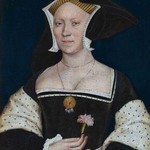 Hans Holbein ml., Portrét Elisabeth Cheyne, Lady Vaux, 1535, © Správa Pražského hradu, foto Jan Gloc