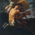 Guido Reni, Kentaur Nessus unáší Deianeiru, konec 30. let 17. století, © Správa Pražského hradu, foto Jan Gloc