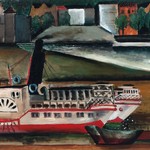Josef Šíma, Steamer on the Siena river, 1923, Moravian Gallery in Brno