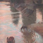 Miloš Jiránek, New Town Mills in Prague, 1898-1899, National Gallery Prague