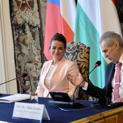 Prezident republiky se setkal s maďarskou prezidentkou