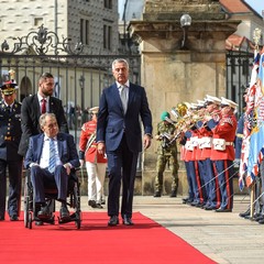 Prezident republiky se setkal s prezidentem Černé Hory