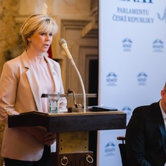 Eva Pavlová se zúčastnila Konference rané péče a slavnostního setkání u příležitosti Světového dne Červeného kříže v Senátu