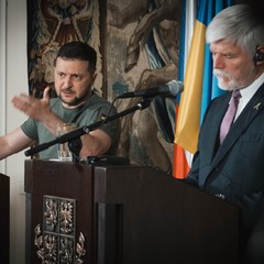 Oficiální návštěva prezidenta Ukrajiny, 6.7.2023, foto: Zuzana Bönisch  