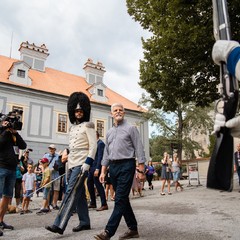 Na zámku, Český Krumlov, 19.7.2023, foto: Tomáš Fongus