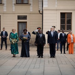Návštěva prezidenta Mosambiku, Pražský hrad, 7.8.2023, foto: Zuzana Bönisch  