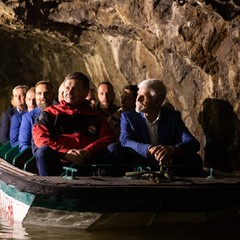 Návštěva Punkevní jeskyně, Moravský kras, 26.9.2023, foto: Zuzana Bönisch