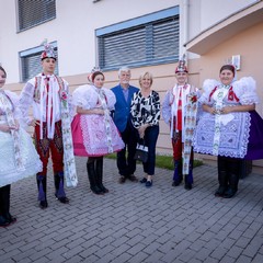 Setkání se starosty obcí zasažených tornádem a členy Dobro týmu ve Mlýně, Hrušky - okres Břeclav, 27.9.2023, foto: Zuzana Bönisch 