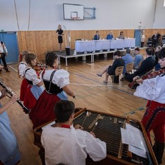 Setkání se starosty obcí zasažených tornádem a členy Dobro týmu ve Mlýně, Hrušky - okres Břeclav, 27.9.2023, foto: Zuzana Bönisch 