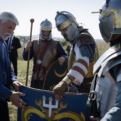 Návštěva archeologického naleziště, Hradisko u Mušova, 27.9.2023, foto: Zuzana Bönisch