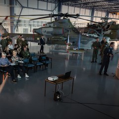Prohlídka 22. základny vrtulníkového letectva, Náměšť nad Oslavou, 27.9.2023, foto: Zuzana Bönisch