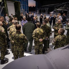 Prohlídka 22. základny vrtulníkového letectva, Náměšť nad Oslavou, 27.9.2023, foto: Zuzana Bönisch