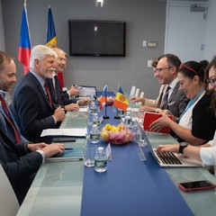 Bilaterální schůzka prezidenta republiky s předsedou vlády Andorrského knížectví, 21.9.2023, foto: Zuzana Bönisch, Tomáš Fongus