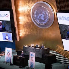 Summit k cílům udržitelného rozvoje (SDG), Valné shromáždění OSN, New York, 18.9.2023, foto: Zuzana Bönisch, Tomáš Fongus