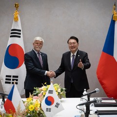 Bilaterální setkání s prezidentem Korejské republiky, New York, 18.9.2023, foto: Zuzana Bönisch 
