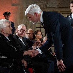 Slavnostní ceremoniál udílení státních vyznamenání ve Vladislavském sále Pražského hradu, 28.10.2023, foto: Zuzana Bönisch, Tomáš Fongus 