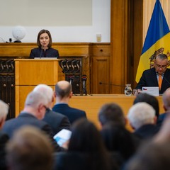 Oficiální návštěva prezidentky Moldavské republiky, 16.10.2023, foto: Zuzana Bönisch 