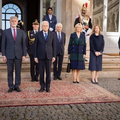 Setkání s prezidentem Italské republiky Sergio Mattarellou v Kvirinálském paláci, 28.11.2023, foto: Zuzana Bönisch
