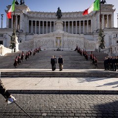Pietní akt u památníku Viktora Emanuella II, Altare della Patria, 28.11.2023, foto: Zuzana Bönisch
