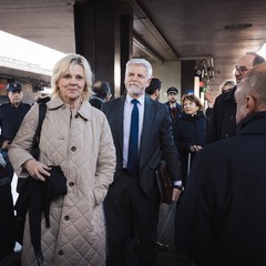 Přejezd rychlovlakem z Říma do Milána, 29.11.2023, foto: Zuzana Bönisch 