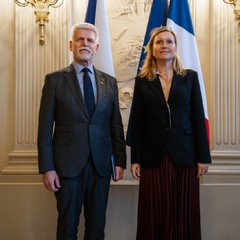 Pracovní návštěva Francouzské republiky, setkání s předsedkyní Národního shromáždění Francouzské republiky Yaël Braun-Pivet Paříž, 22.12. 2023, foto: Tomáš Fongus    