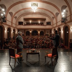 Debata s občany, divadlo J. K. Tyla Červený Kostelec, 5.12. 2023, foto: Tomáš Fongus   