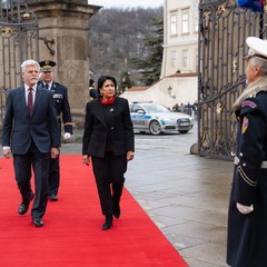 Oficiální návštěva prezidentky Gruzie, 11.12. 2023, foto: Tomáš Fongus  
