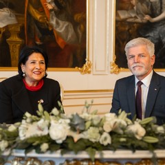 Oficiální návštěva prezidentky Gruzie, 11.12. 2023, foto: Tomáš Fongus  