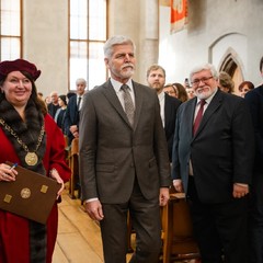 Předání jmenovacích dekretů profesorům, Karolinum, 12.12. 2023, foto: Tomáš Fongus