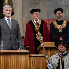 Předání jmenovacích dekretů profesorům, Karolinum, 12.12. 2023, foto: Tomáš Fongus