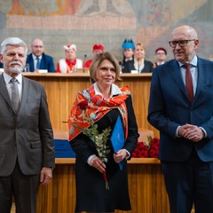 Předání jmenovacích dekretů profesorům, Karolinum, 12.12. 2023, foto: Tomáš Fongus
