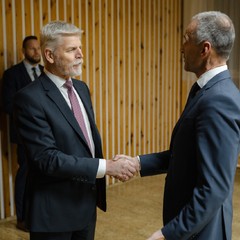 Návštěva Stříbra a debata s občany, oficiální návštěva Plzeňského kraje, 23.1. 2024, foto: Tomáš Fongus  
