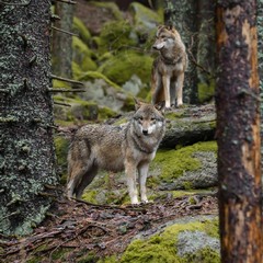 Vlčí výběh, Národní park Šumava, Srní, oficiální návštěva Plzeňského kraje, 24.1. 2024, foto: Tomáš Fongus 