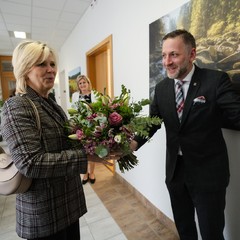 Setkání se hejtmanem Rudolfem Špotákem, jednání s představiteli kraje , oficiální návštěva Plzeňského kraje, 23.1. 2024, foto: Tomáš Fongus    