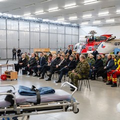 Návštěva Odboru letecké záchranné služby a urgentní medicíny AČR, letiště Plzeň – Líně , oficiální návštěva Plzeňského kraje, 23.1. 2024, foto: Tomáš Fongus    