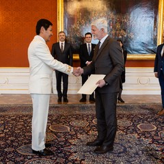 J. E. pan Tolendy Makeyev, nový mimořádný a zplnomocněný velvyslanec Kyrgyzské republiky se sídlem ve Vídni