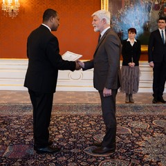 J. E. pan Fekadu Beyene Ayana, nový mimořádný a zplnomocněný velvyslanec Etiopské federativní demokratické republiky se sídlem v Berlíně